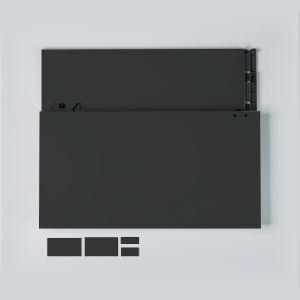 Боковины 300мм h=238 DTC Magic Pro графит (HT143001,E36)